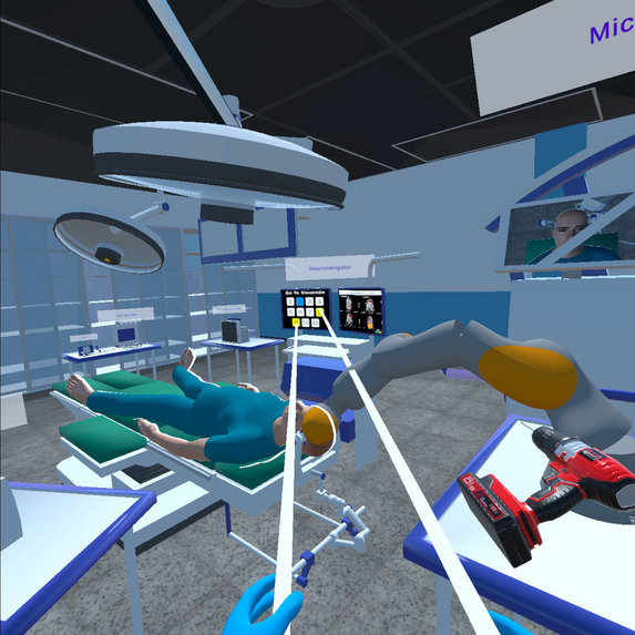 Robot Assisted Epilepsy Virtual Reality Surgery – screenshot 2