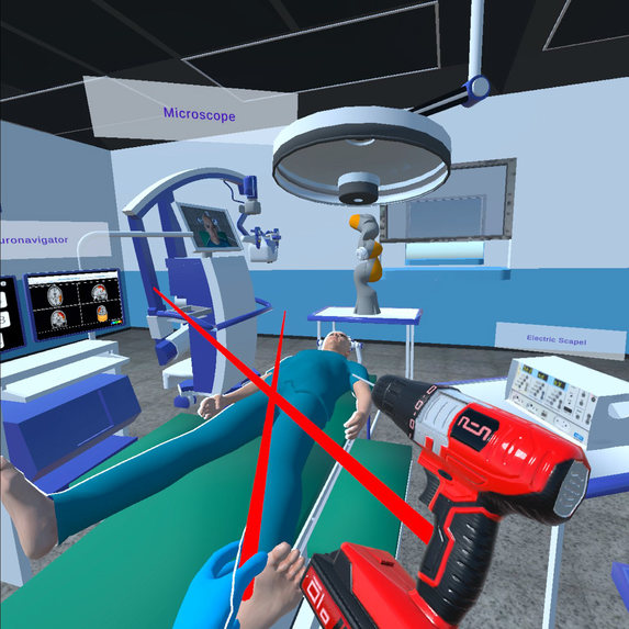 Robot Assisted Epilepsy Virtual Reality Surgery – screenshot 3