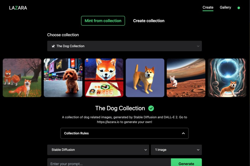 Lazara - AI generated images – screenshot 2