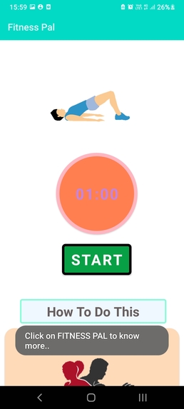 Fitness Pal  – screenshot 2
