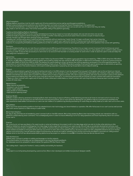 Defibet  – screenshot 1