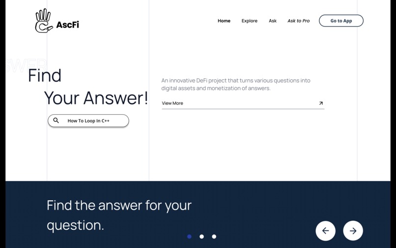 AscFi – screenshot 1