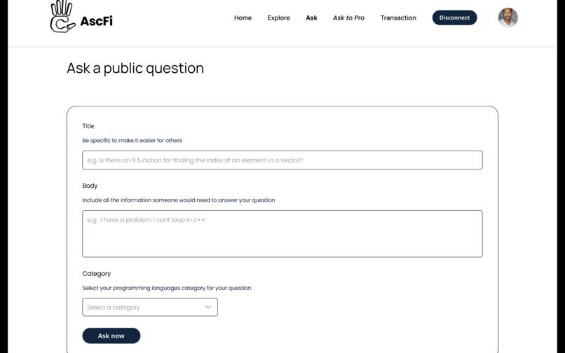 AscFi – screenshot 3