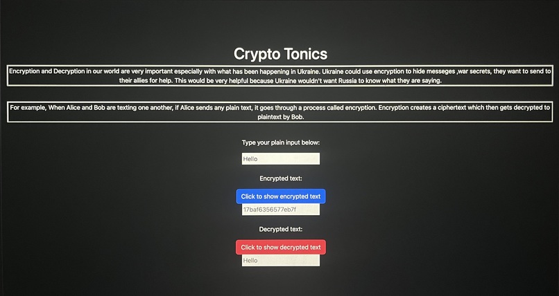 Crypto Tonics – screenshot 1