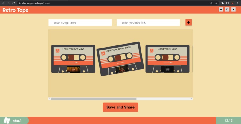 RetroTape – screenshot 1