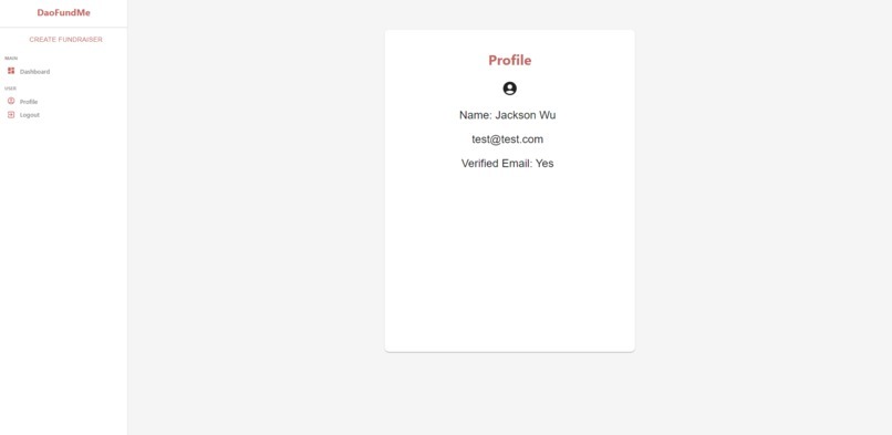 DaFund – screenshot 2