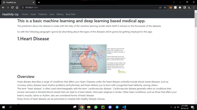 Healthify-Up – screenshot 1