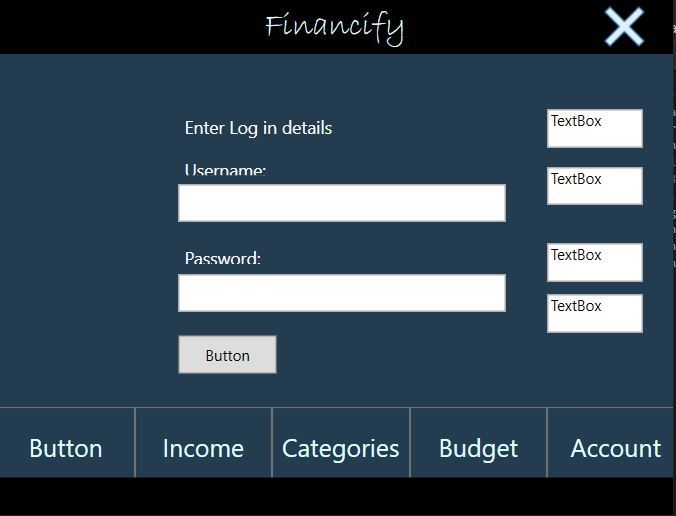 financify – screenshot 2