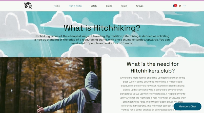 Hitchhikers.club – screenshot 8