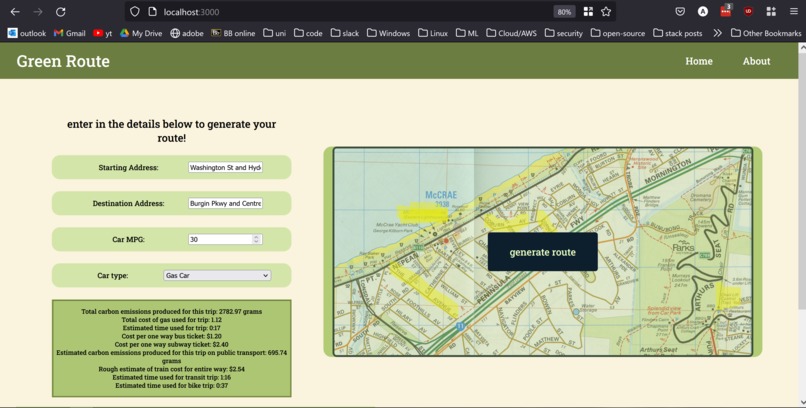 Green Route – screenshot 1