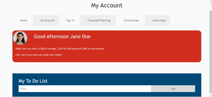 Student Bank – screenshot 3