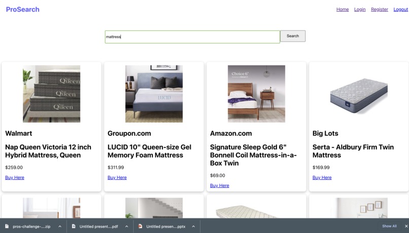 PROS App – screenshot 3