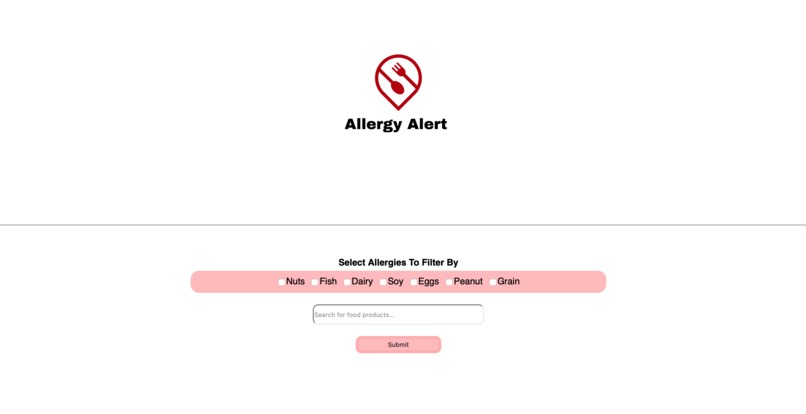 Allergy Alert – screenshot 1