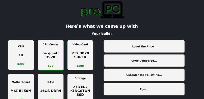 PRO PC – screenshot 5