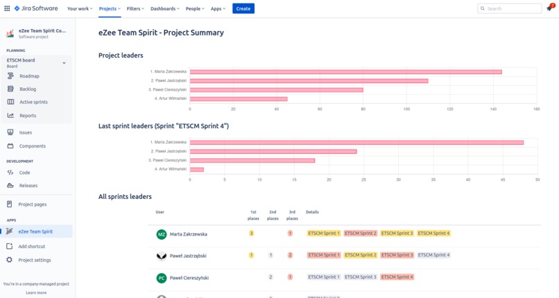 eZee Team Spirit – screenshot 2