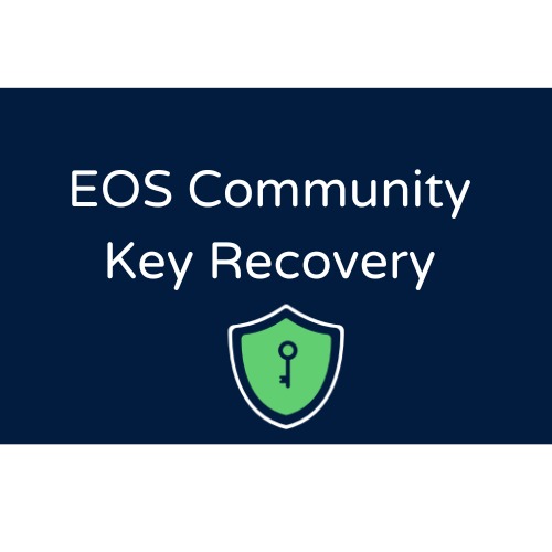 EOS Community Key Recovery  – screenshot 1