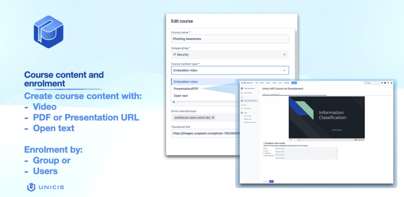 Unicis.LMS - Learning Management System – screenshot 2