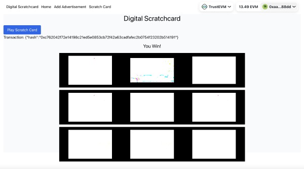 Digital Scratchcard – screenshot 2