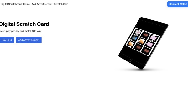 Digital Scratchcard – screenshot 1