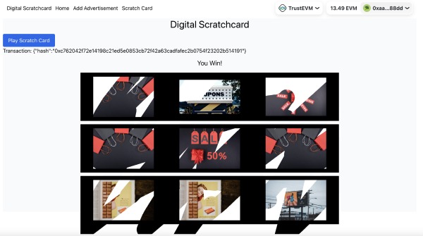 Digital Scratchcard – screenshot 3