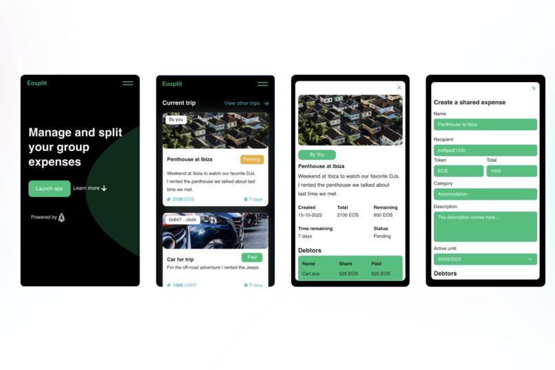EOSPLIT – screenshot 1