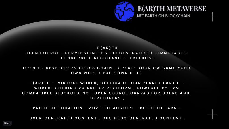 NFT E(AR)TH & NFTD STABLECOIN BACKED BY VIRTUAL LAND – screenshot 3