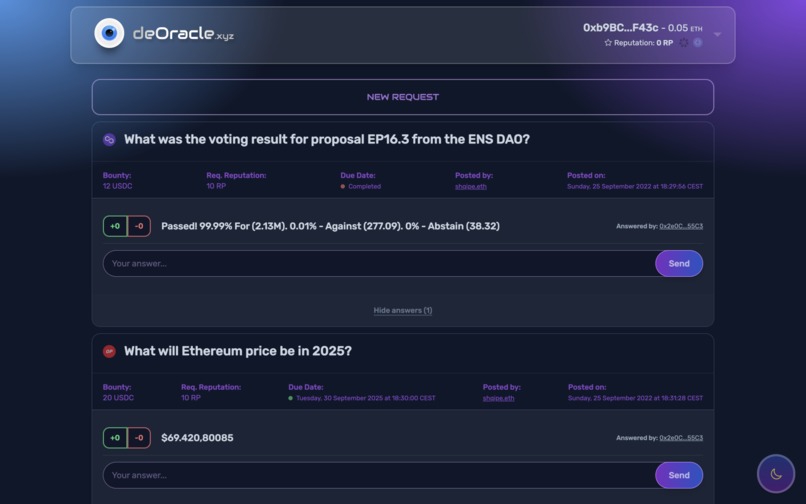 DeOracle – screenshot 1
