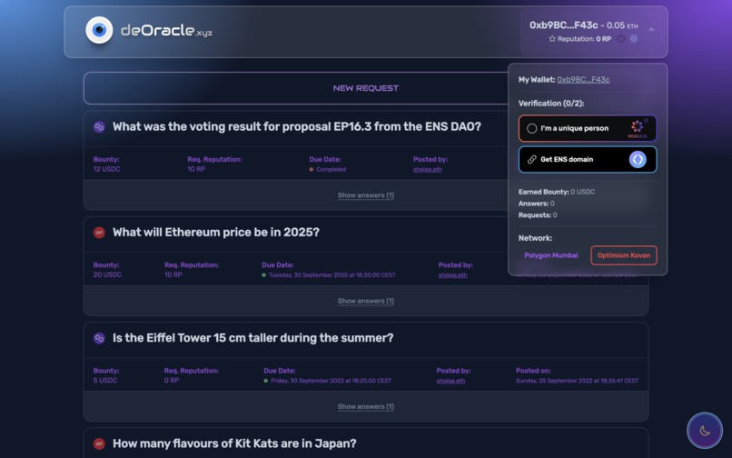 DeOracle – screenshot 3