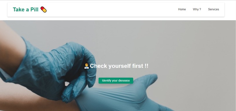 Skin disease Prediction Using Deep Learning – screenshot 1