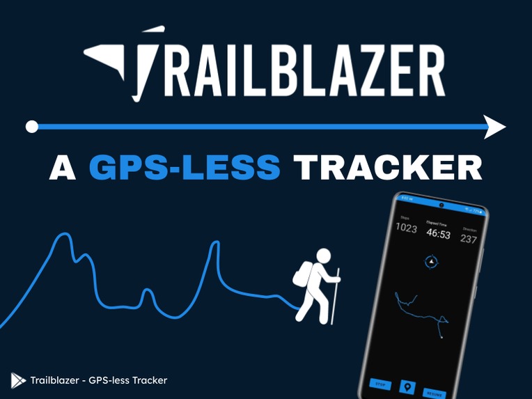 Trailblazer - GPS-less Tracker – screenshot 1