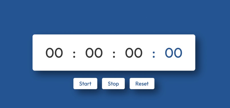 StopWatch – screenshot 1