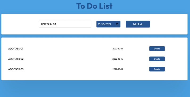 To-Do-List – screenshot 1