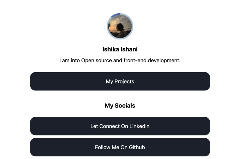 Linktree – screenshot 1