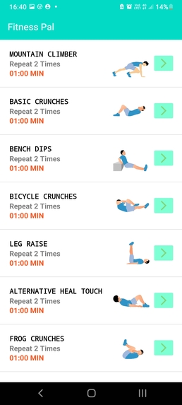 Fitness Pal  – screenshot 10