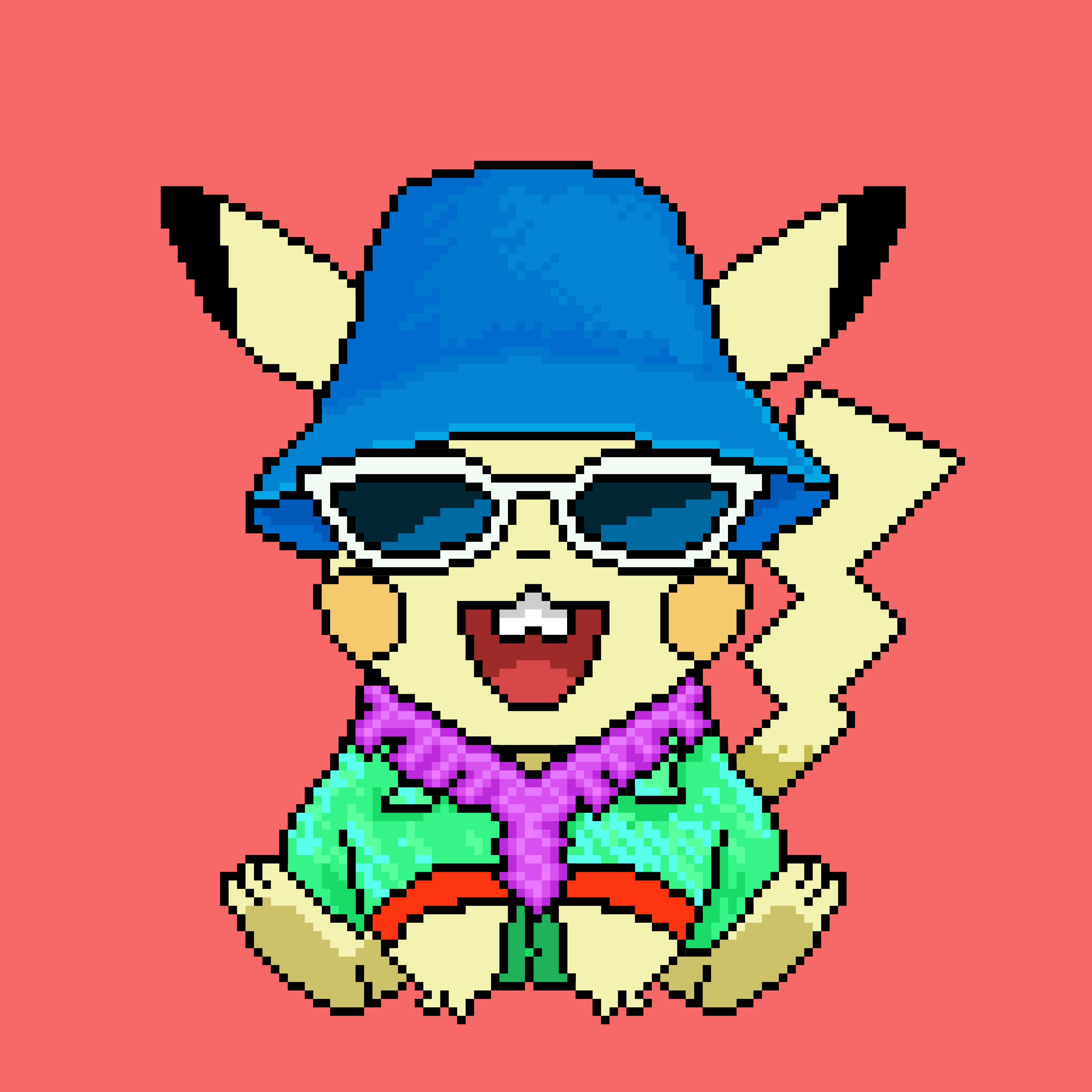 Pixel Pikachu Devpost Original