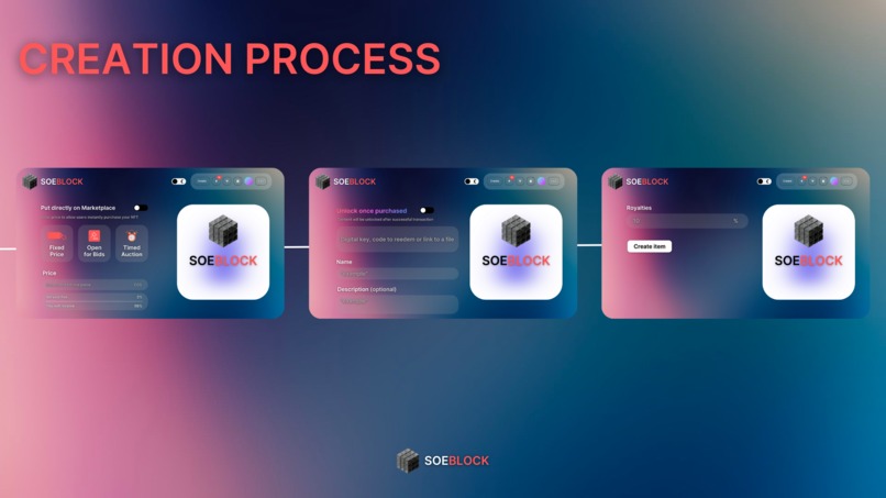 SoeBlock NFT Marketplace – screenshot 6