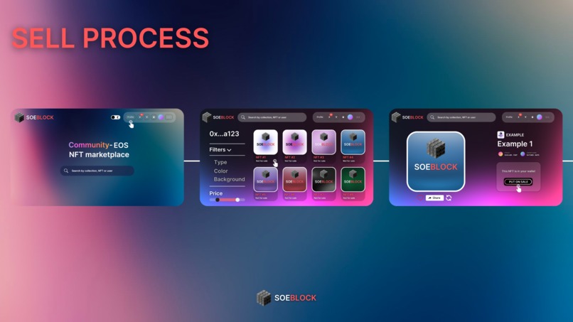 SoeBlock NFT Marketplace – screenshot 8