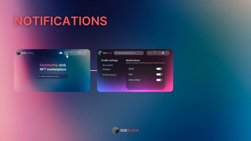 SoeBlock NFT Marketplace – screenshot 10