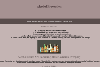Prevent Alcohol