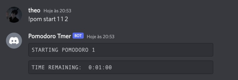 PomoDiscordo – screenshot 2