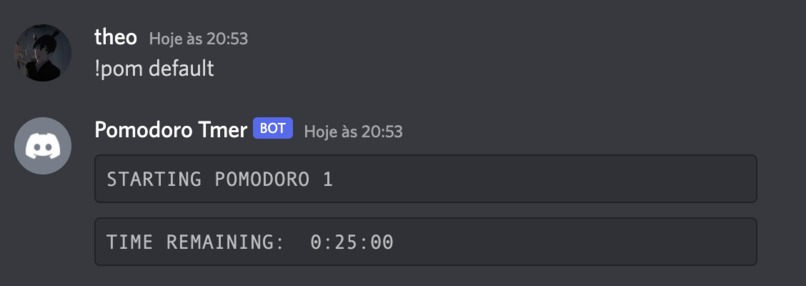 PomoDiscordo – screenshot 3