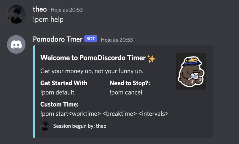 PomoDiscordo – screenshot 6
