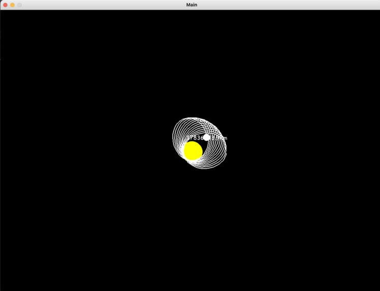 Orbital Motion Simulation – screenshot 2