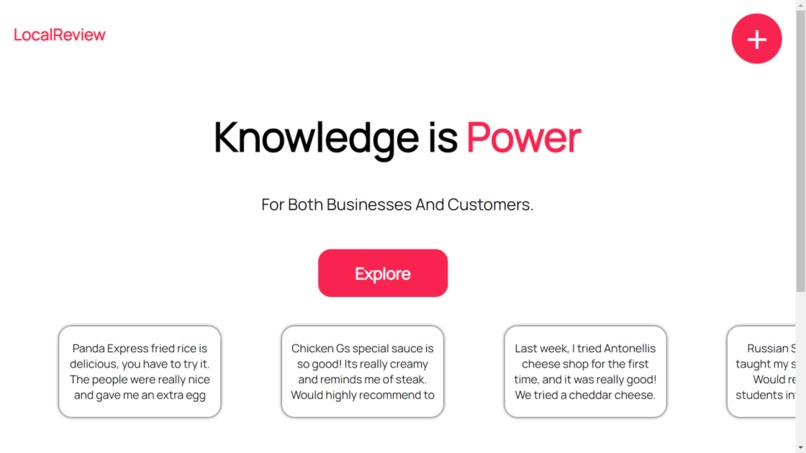 LocalReview – screenshot 1