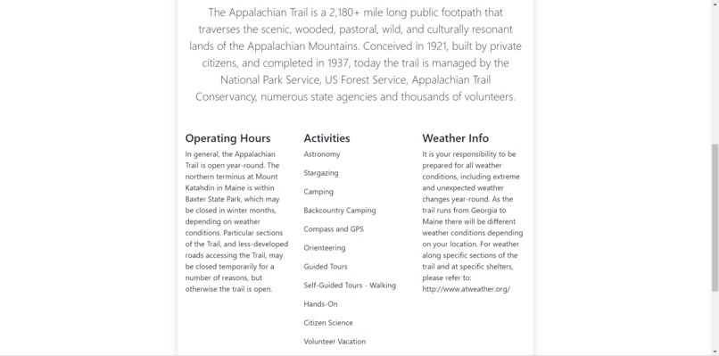 Recs4Parks – screenshot 1