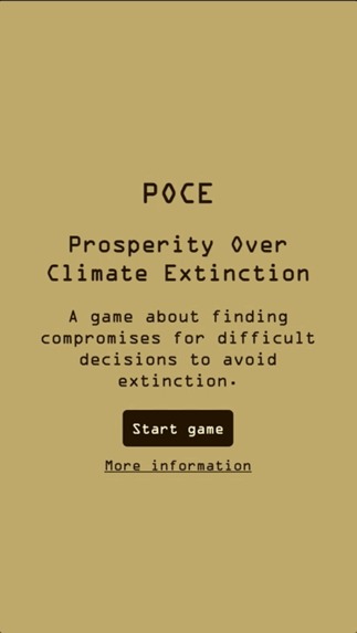 POCE: Prosperity Over Climate Extinction – screenshot 2