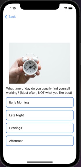 routinimine – screenshot 2