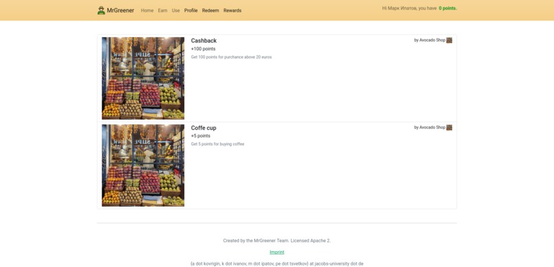 mrGreener – screenshot 4