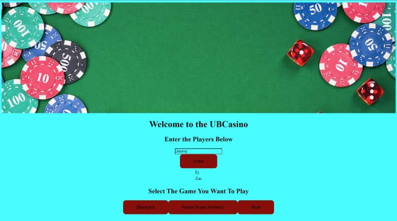 UB Casino – screenshot 4