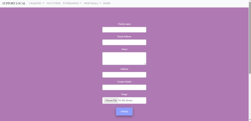 Support Local – screenshot 1